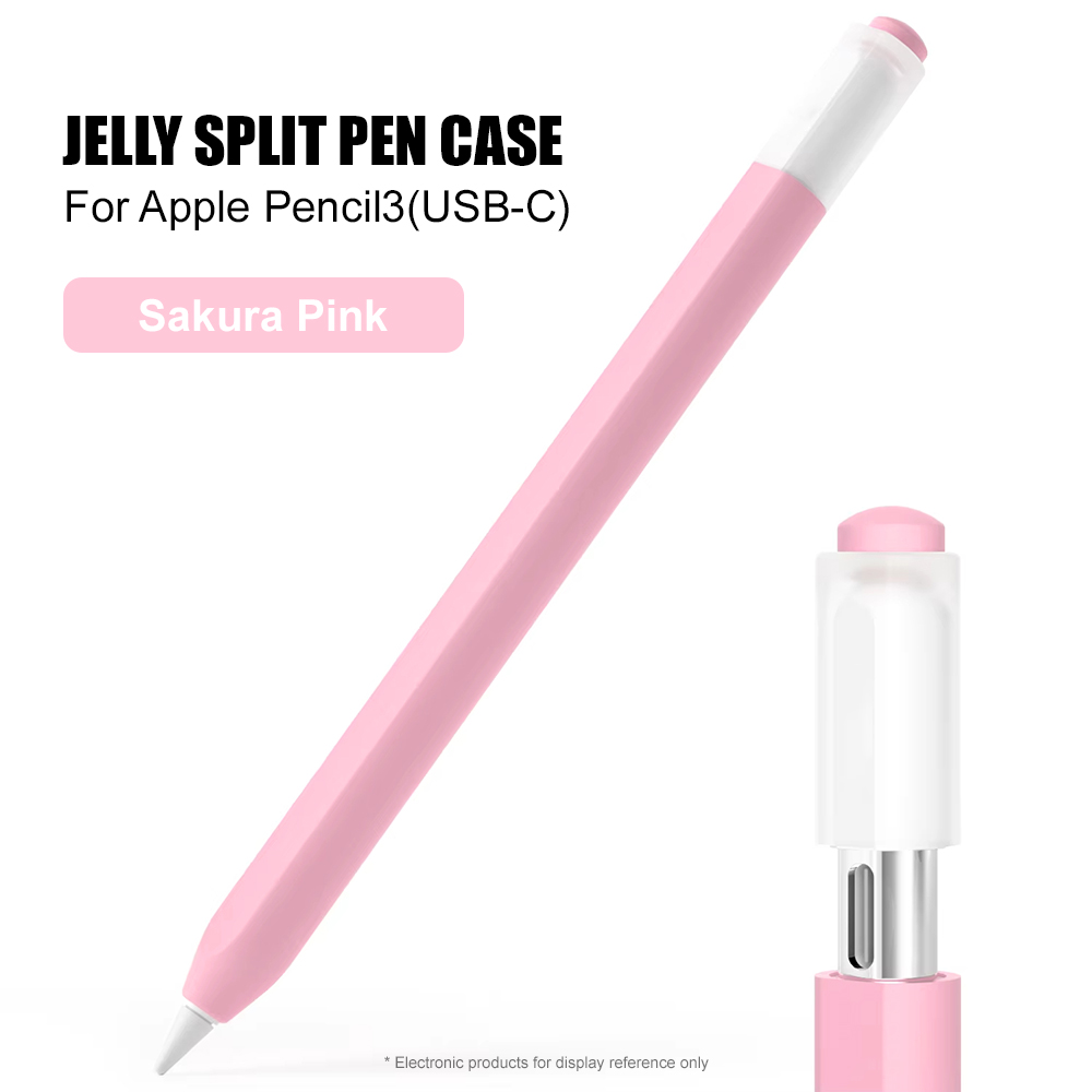 Tablet Cover Accessories - Color Splicing Silicone Pen Case For