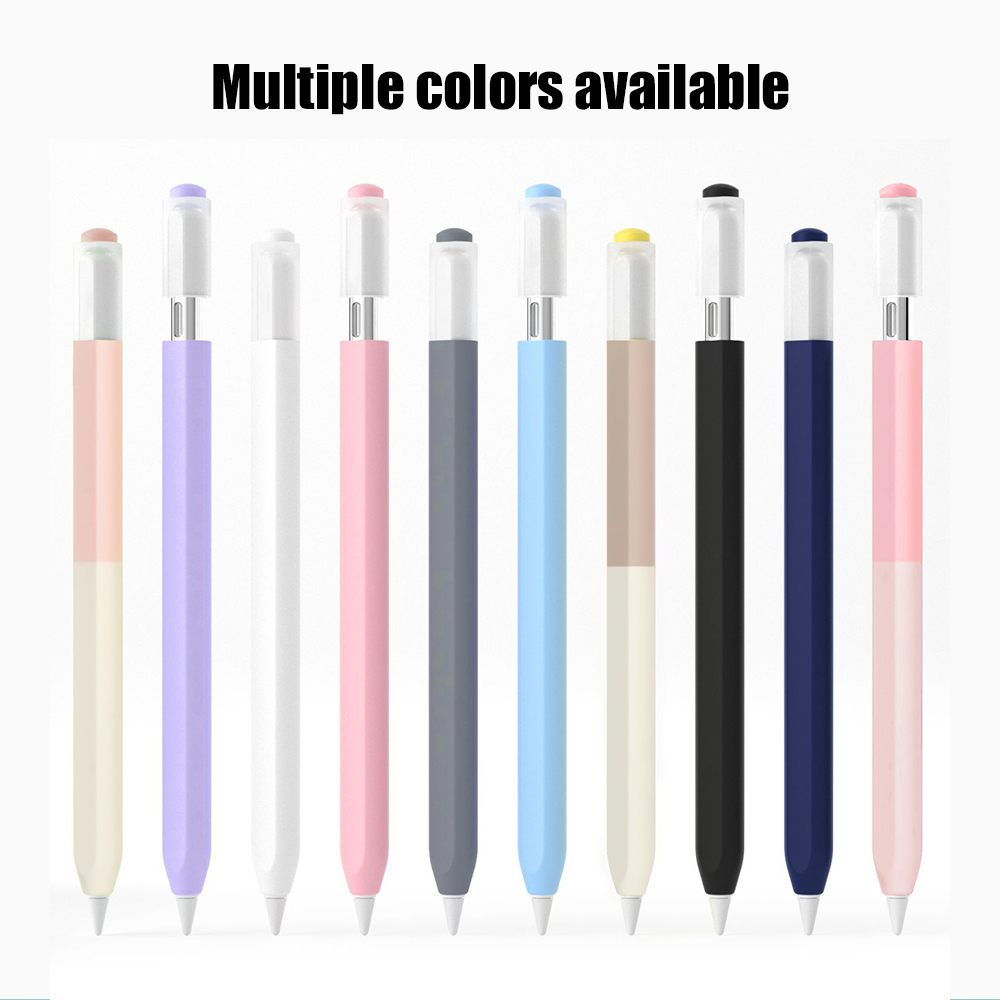 Color Splicing Silicone Pen Ca - đánh giá và giá Tablet Cover Accessories