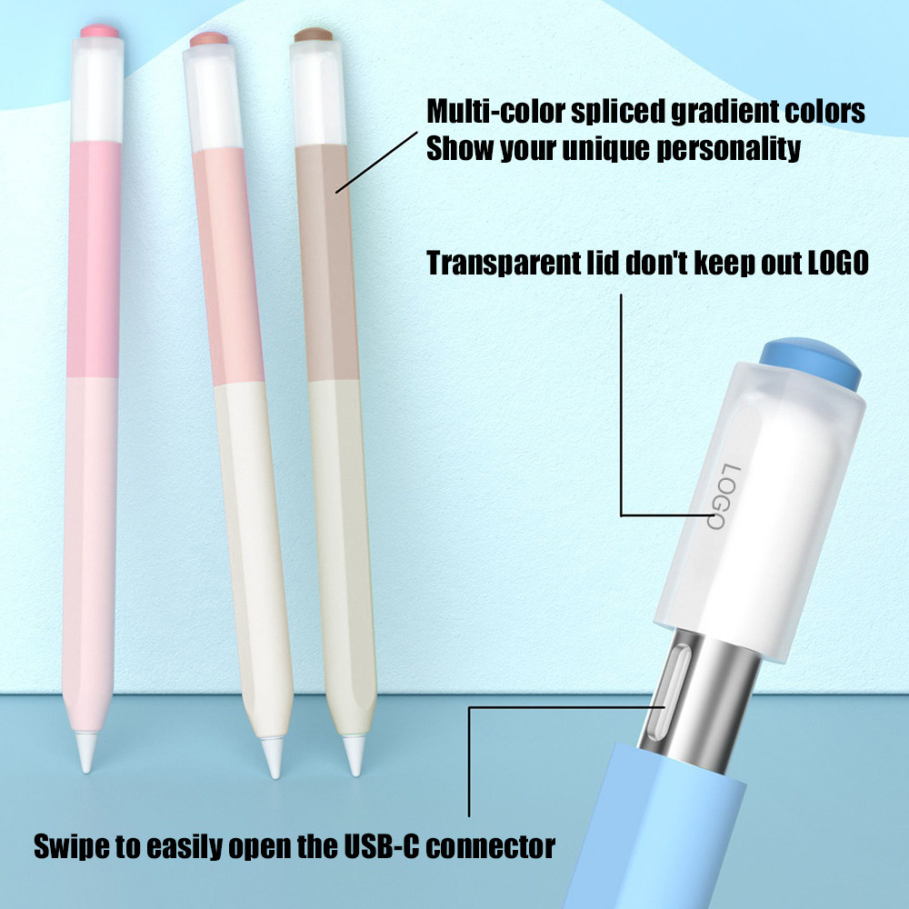 Color Splicing Silicone Pen Ca - đánh giá và giá Tablet Cover Accessories