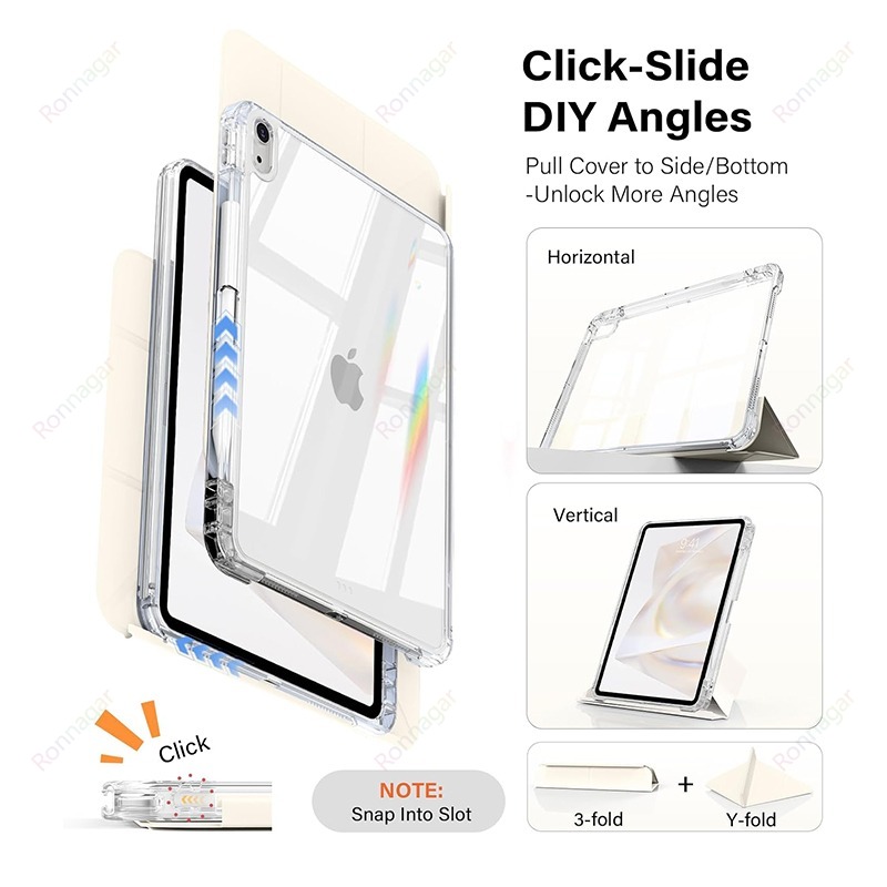 Slim Clear Case for iPad Air11 - đánh giá và giá Ipad Cover Folio