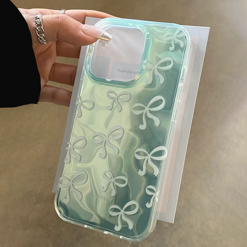 Green Bowknot Love Heart Girls - đánh giá và giá Tablet Accessories For Girls